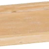 Mica Decorations decoratiebord naturel 38 x 22 x 3
