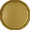 Mica Decorations decoratiebord Milos goud D 50 H 3 cm