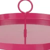 Mica Decorations decoratieschaal Aston paars D 40 H 12 cm