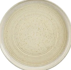 Mica Decorations dinerbord Ethan wit D 7 H 2,5 cm