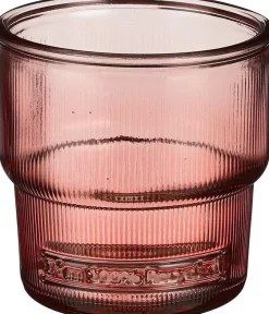 Mica Decorations drinkglas Versailles roze 220 ml