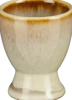 Mica Decorations eierdop Racco beige D 5 H 6 cm