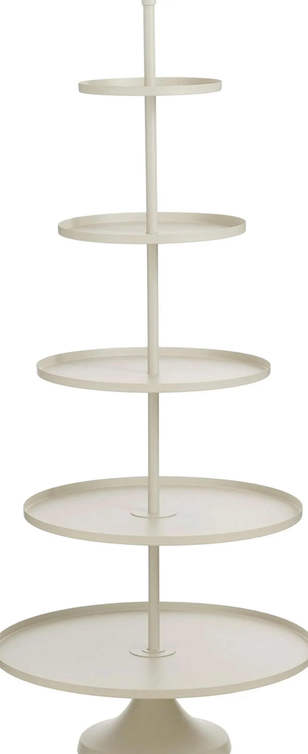 Mica Decorations etagère Elsa crème D 70 H 167 cm