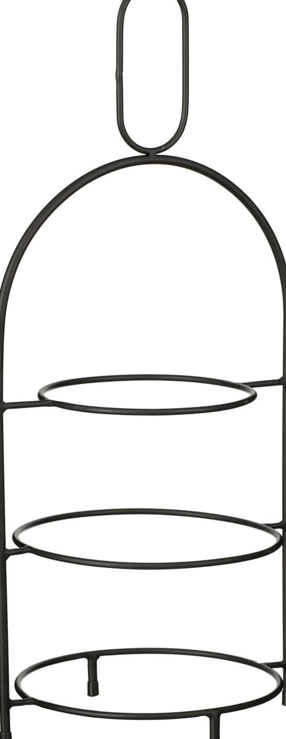 Mica Decorations etagère Rama zwart 28 x 23 x 62 cm