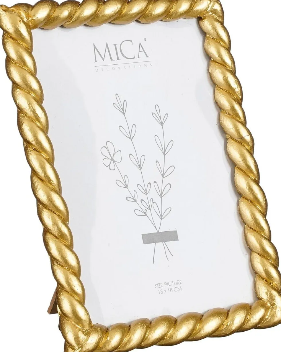 Mica Decorations fotolijst Windsor goud 13 x 16 cm