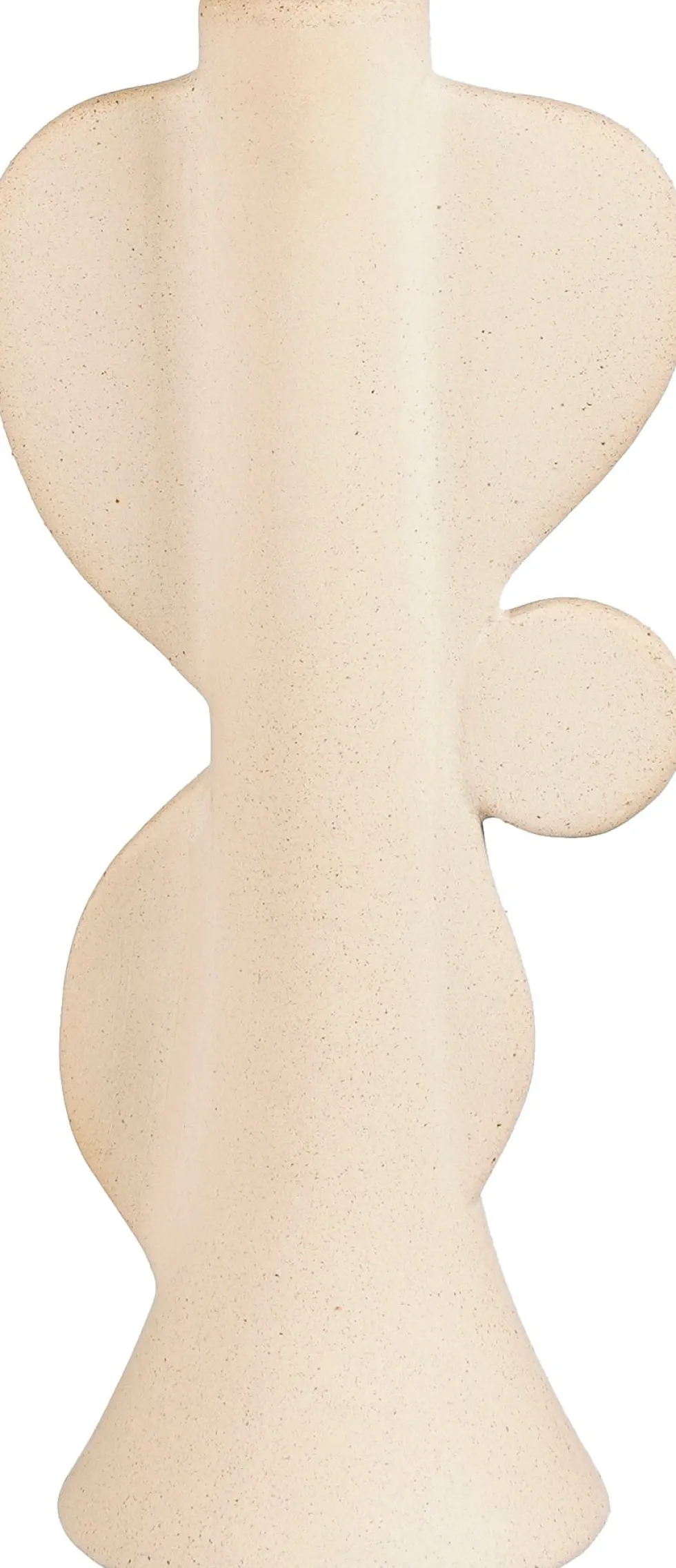 Mica Decorations kandelaar beige 10 x 8 x 23 cm
