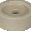 Mica Decorations kandelaar grijs D 6,5 H 2,5 cm