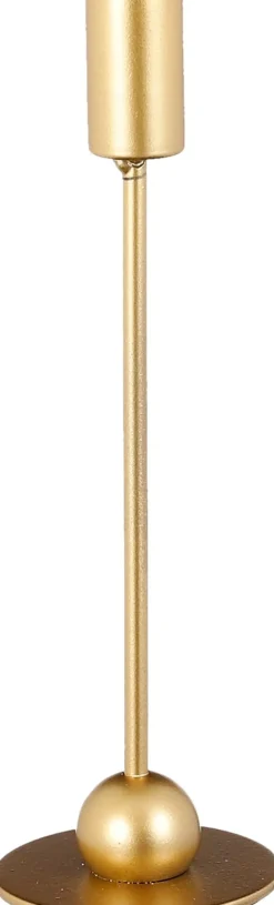 Mica Decorations kandelaar Gusto goud D 7 H 22 cm