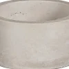 Mica Decorations kandelaar grijs D 8,5 H 4,5 cm