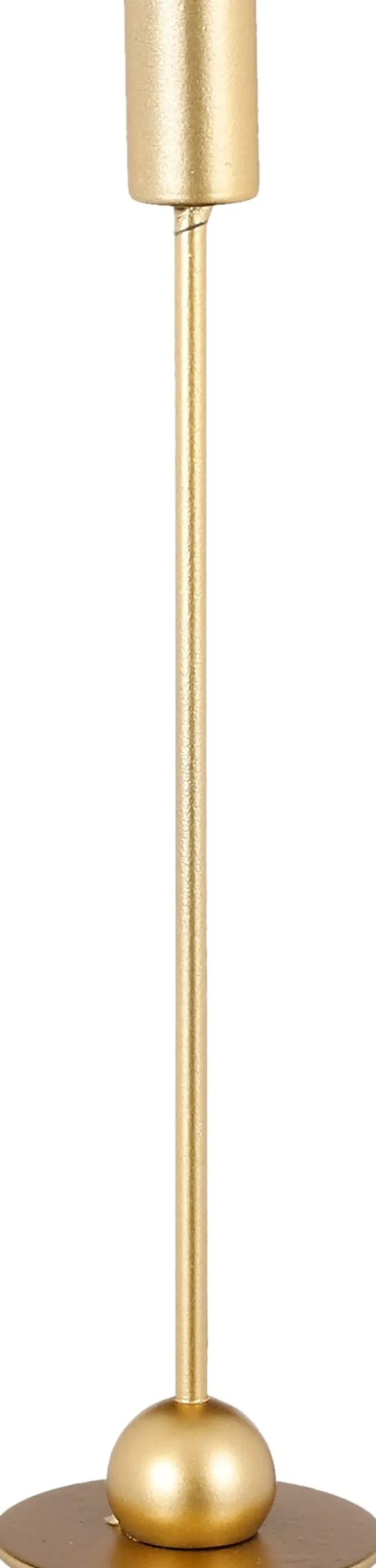 Mica Decorations kandelaar Gusto goud D 7 H 28 cm