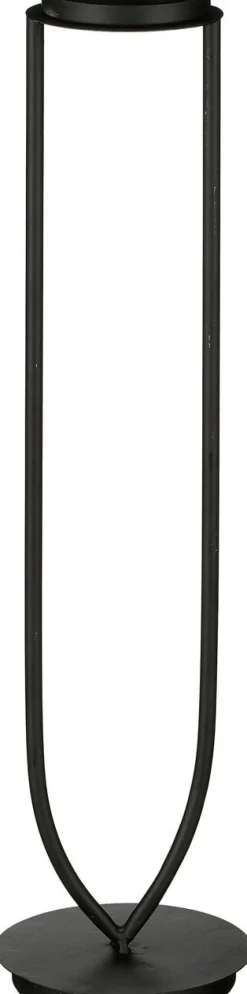 Mica Decorations kandelaar Roba zwart D 15 H 57 cm