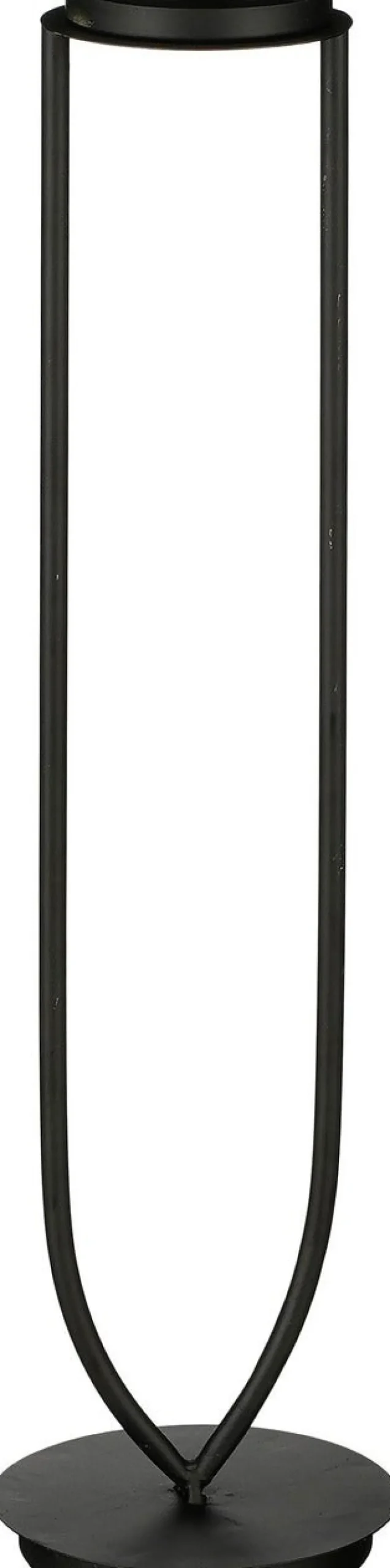 Mica Decorations kandelaar Roba zwart D 15 H 57 cm