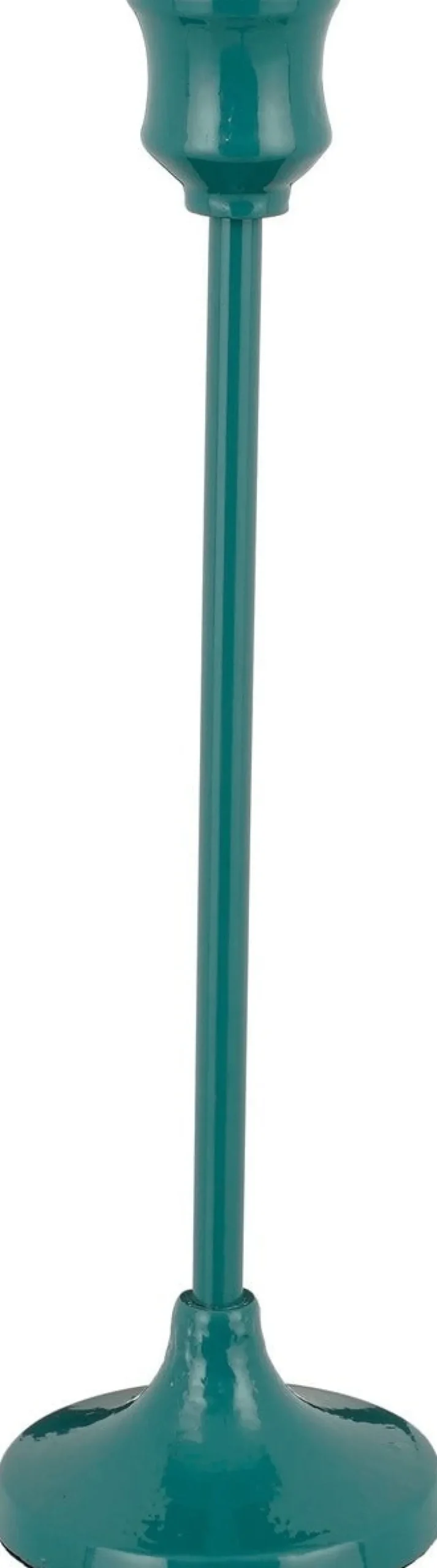 Mica Decorations kandelaar Tulli groen D 8,5 H 30 cm