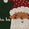 Mica Decorations kokosmat ho ho ho groen 60 x 40 cm