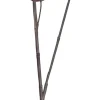 Mica Decorations kunstbloem Lampionplant bruin H 94 cm