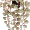 Mica Decorations kunsthangplant Chinees Lantaarnplantje roze H 18 cm