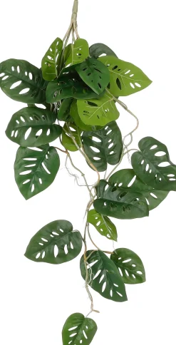 Mica Decorations kunsthangplant Monstera H 80 cm