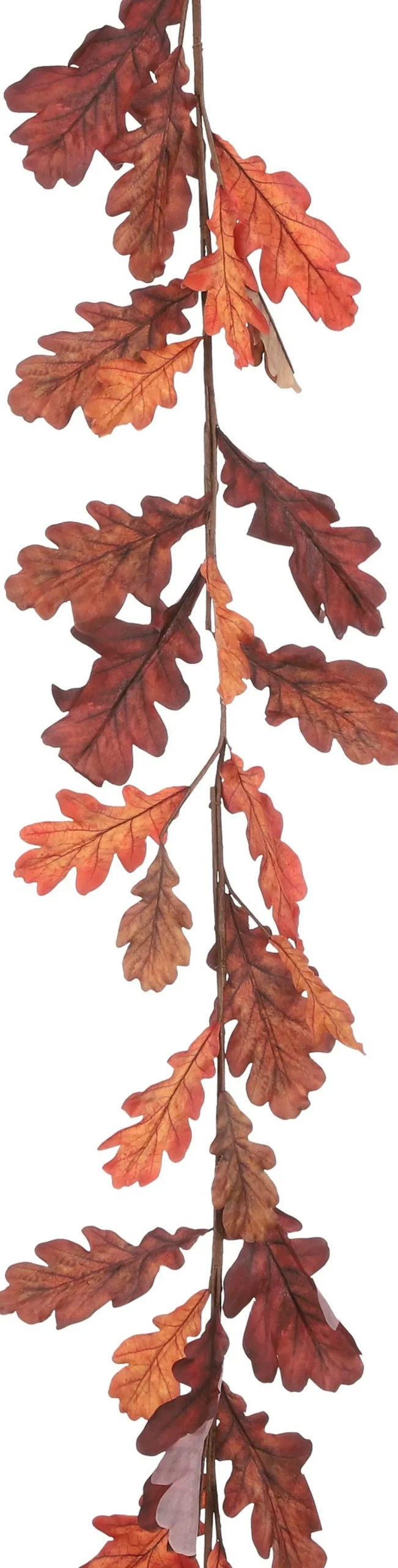 Mica Decorations kunsthangplant Eik rood / bruin H 180 cm