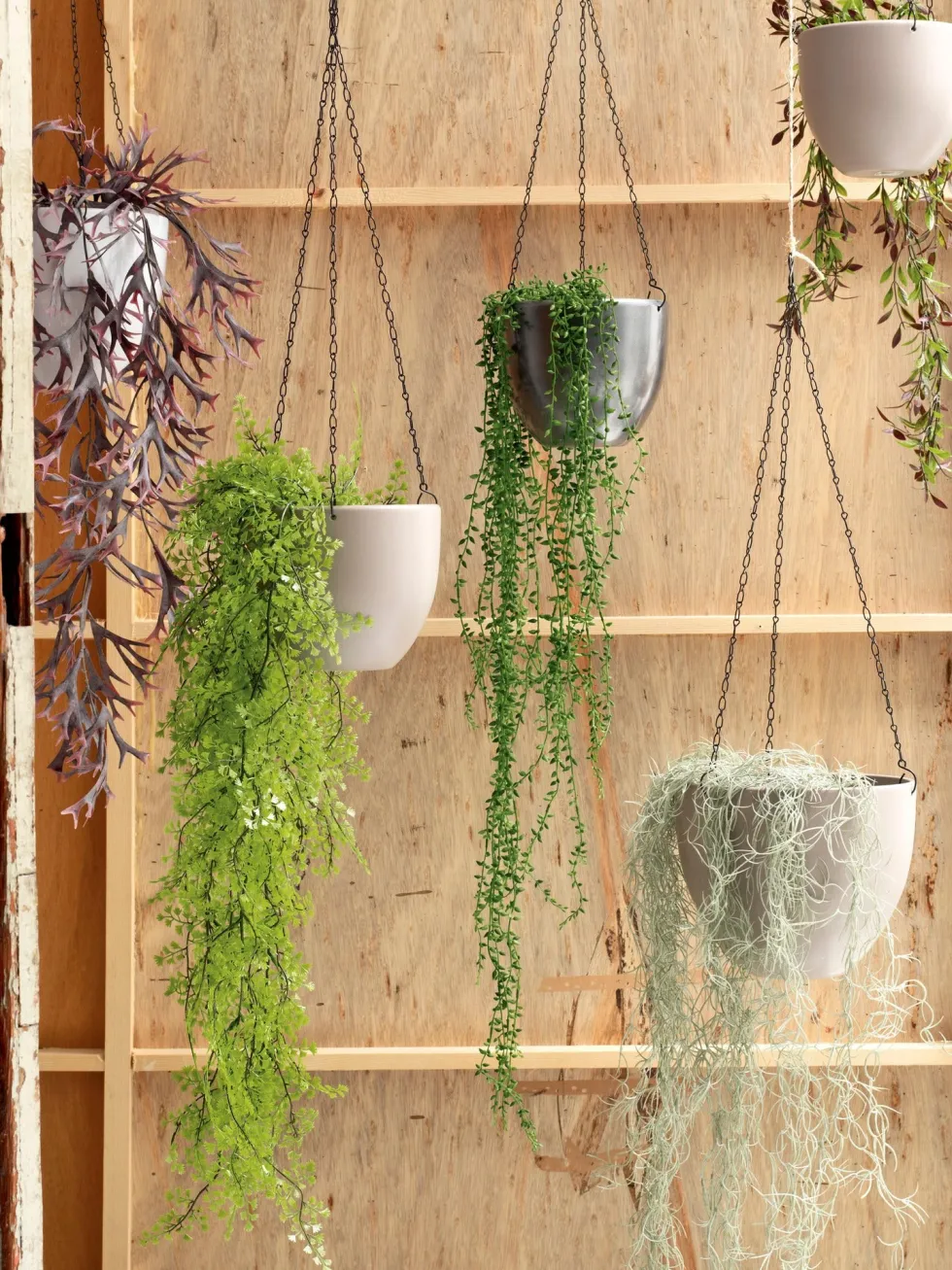 Mica Decorations kunsthangplant Venushaar H 95 cm