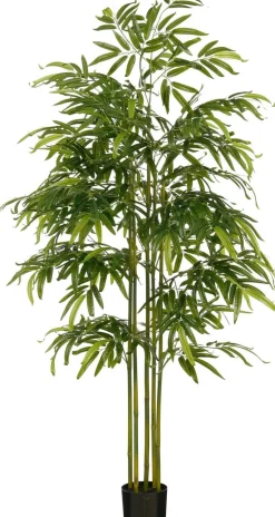 Mica Decorations kunstplant Bamboe groen H 182 cm