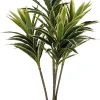 Mica Decorations kunstplant Dracaena groen / geel D 12,5 H 66 cm