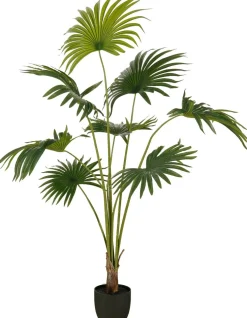 Mica Decorations kunstplant Waaierpalm groen H 160 cm