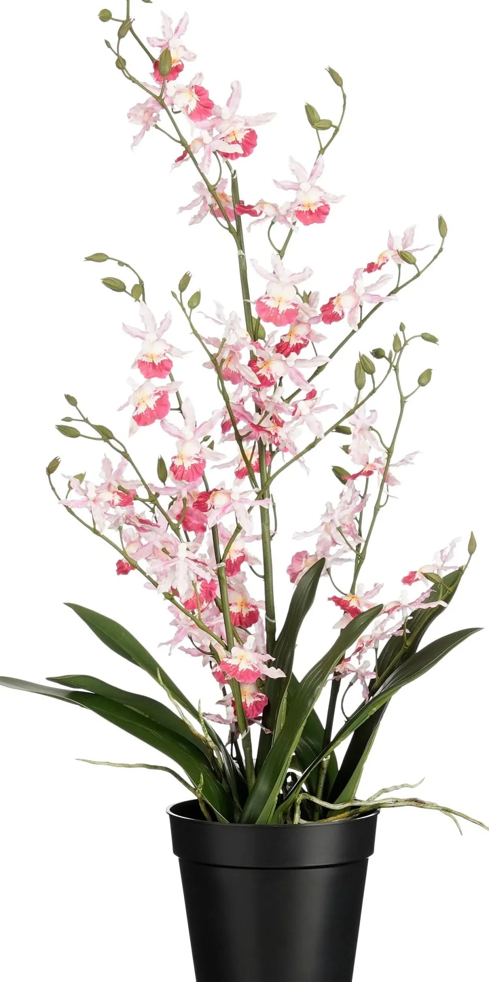 Mica Decorations kunstplant Orchidee roze H 76 cm