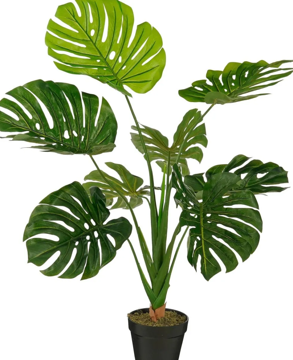 Mica Decorations kunstplant Monstera groen H 90 cm