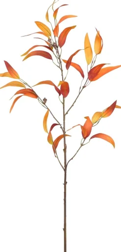 Mica Decorations kunsttak Eucalyptus geel H 98 cm