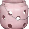 Mica Decorations lantaarn Arena roze D 26 H 24 cm