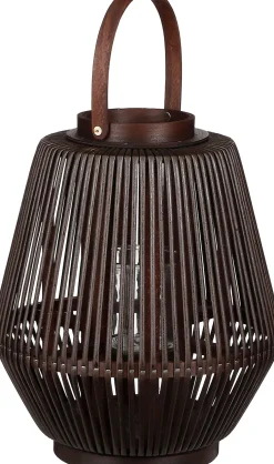 Mica Decorations lantaarn Harvard bruin D 31 H 37 cm