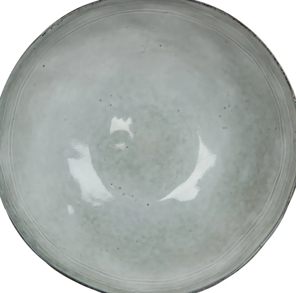Mica Decorations ontbijtbord Tabo grijs D 20,5 H 2 cm