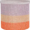 Mica Decorations opbergmand Danfield paars / oranje D 27 H 25 cm