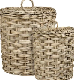Mica Decorations opbergmand Marcia naturel D 50 H 48 cm