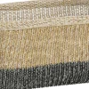 Mica Decorations opbergmand Danfield naturel / zwart 33 x 23 x 17 cm