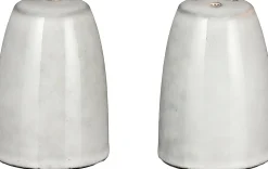 Mica Decorations peper en zoutstel grijs Tabo D 5 H 7 cm
