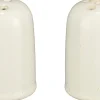 Mica Decorations peper en zoutstel Racco wit D 4,5 H 7 cm