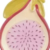 Mica Decorations petit four bord Fresh paars 14,5 x 19 x 2 cm