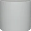 Mica Decorations pot Era rond D 23 H 21,5 cm mat lichtgrijs