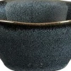 Mica Decorations schaal Racco antraciet D 8,5 H 4 cm