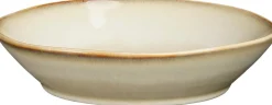 Mica Decorations schaal Racco beige D 18 H 4 cm