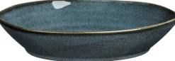 Mica Decorations schaal Racco antraciet D 23 H 4,5 cm
