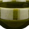 Mica Decorations schaal Rhea groen D 12,5 H 6,5 cm