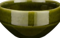 Mica Decorations schaal Rhea groen D 12,5 H 6,5 cm