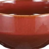 Mica Decorations schaal Rhea bruin D 18 H 8 cm