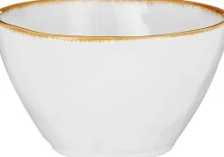 Mica Decorations schaal Tabo wit D 14 H 6,5 cm
