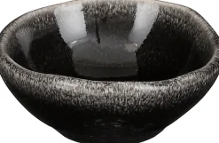 Mica Decorations schaal zwart Tabo D 8,5 H 3,5 cm