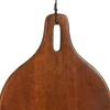 Mica Decorations snijplank Duko bruin 29 x 22 x 1 cm