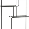 Mica Decorations stellingkast Jules zwart 76 x 30 x 178 cm