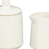 Mica Decorations suiker en melkstel Racco wit D 7,5 H 11 cm